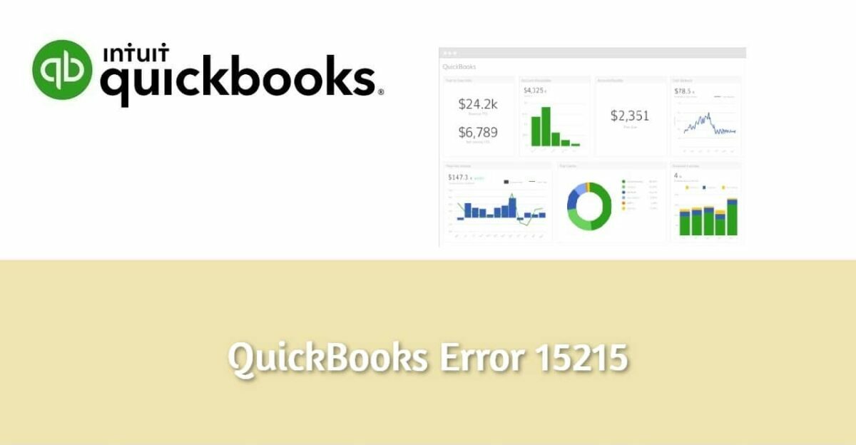 Quickbooks Error 15215 : Effective Solutions in Quick and Easy Steps