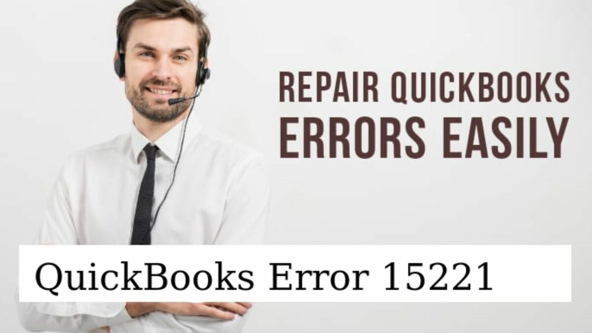QuickBooks Error 15221