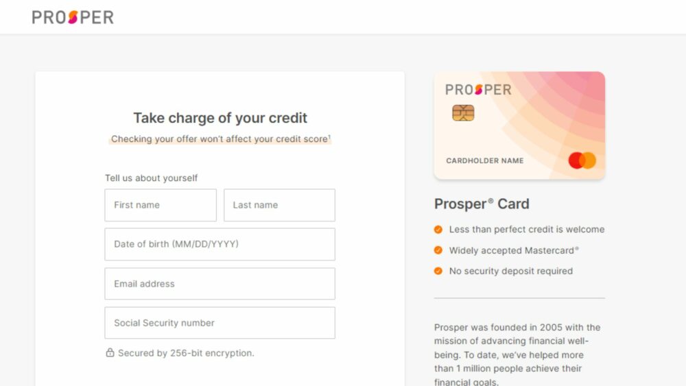 How to Apply for Prosper Credit Card