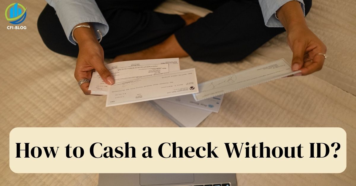 how to cash a check without id