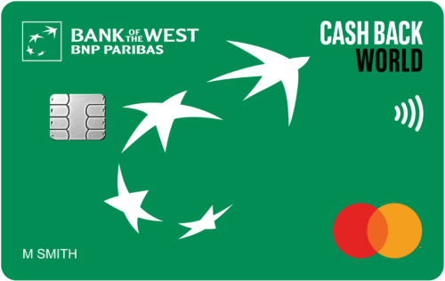 Bank of the West Cash Back Credit Card
