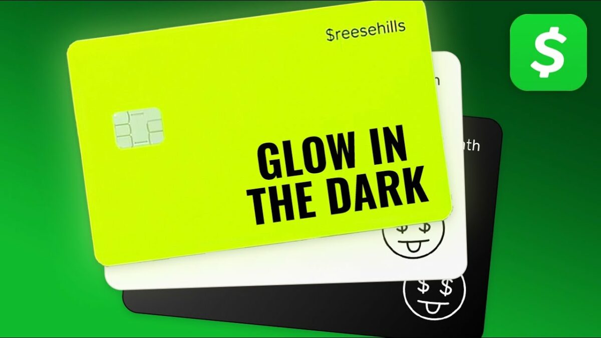Cash App Glow in the Dark Card