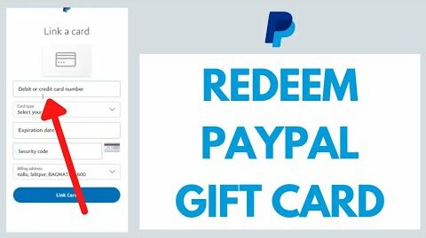 How to Redeem a PayPal Gift Card