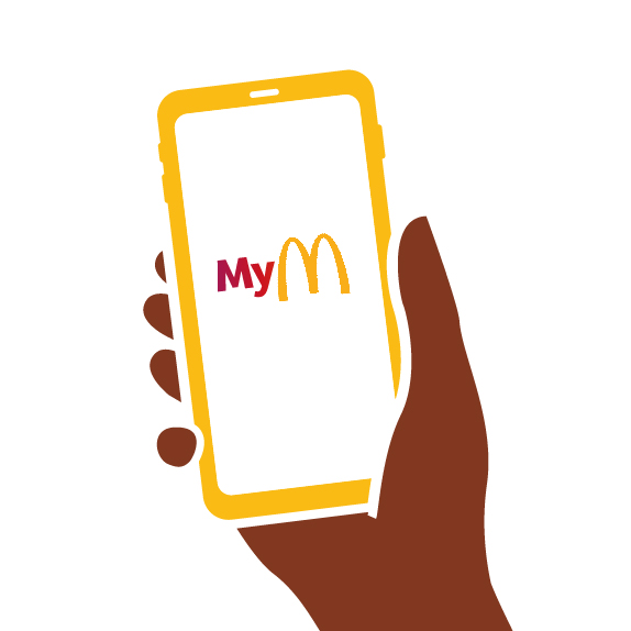 Launch the McDonald's App 