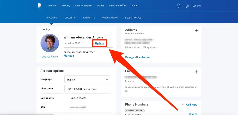 Steps to Change Your Name on PayPal