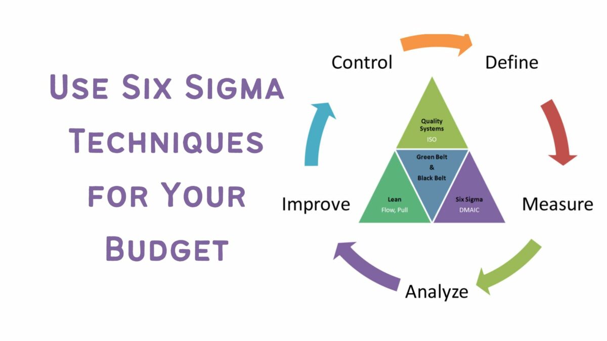 Use Six Sigma Techniques for Your Budget